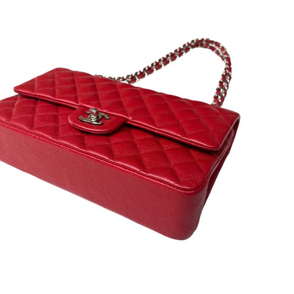 Chanel Red Double Flap Bag - Picture 5 of 9